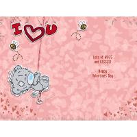 Daddy My Dinky Bear Me to You Bear Valentine's Day Card Extra Image 1 Preview